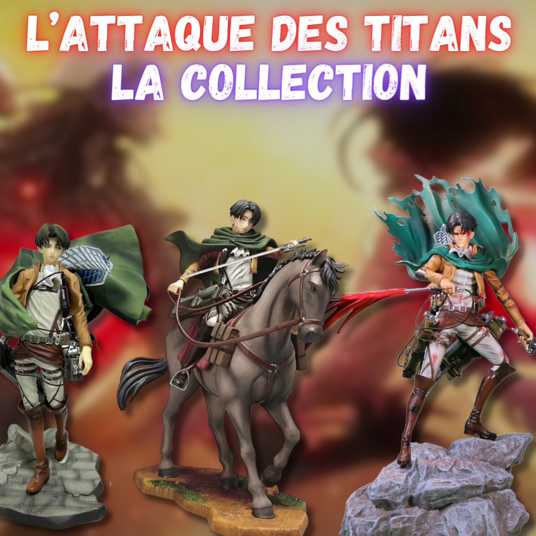 Découvrez l'Univers Épique de "L'Attaque des Titans" avec Notre Nouvelle Collection de Figurines !