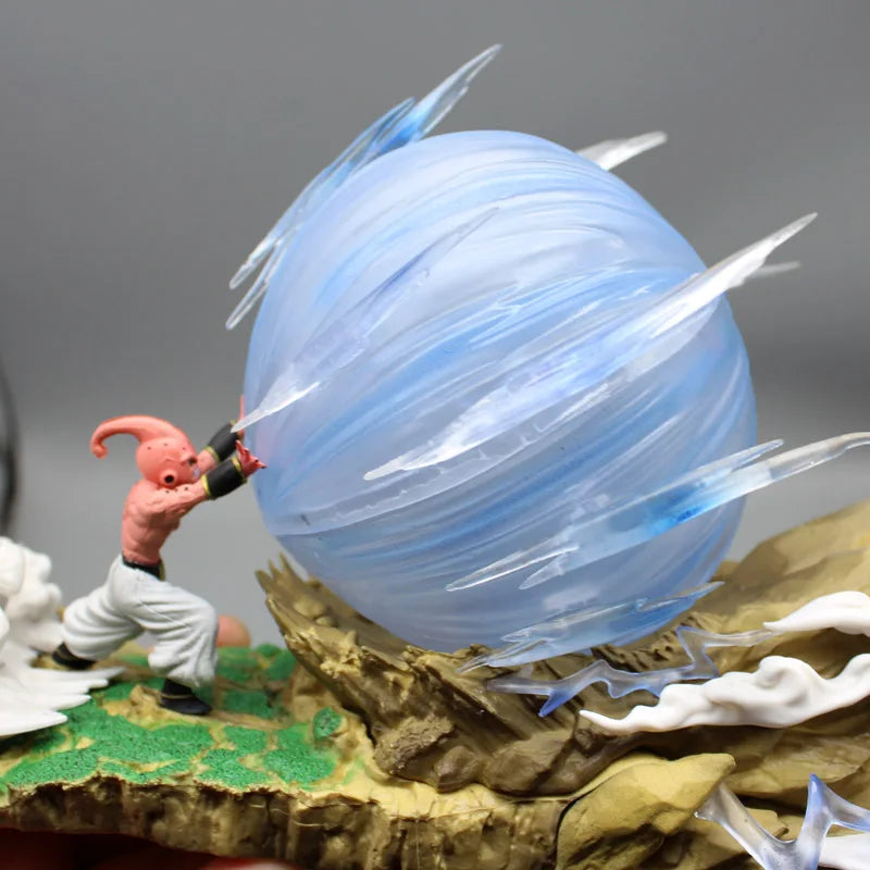 Figurine Duo Goku VS Buu