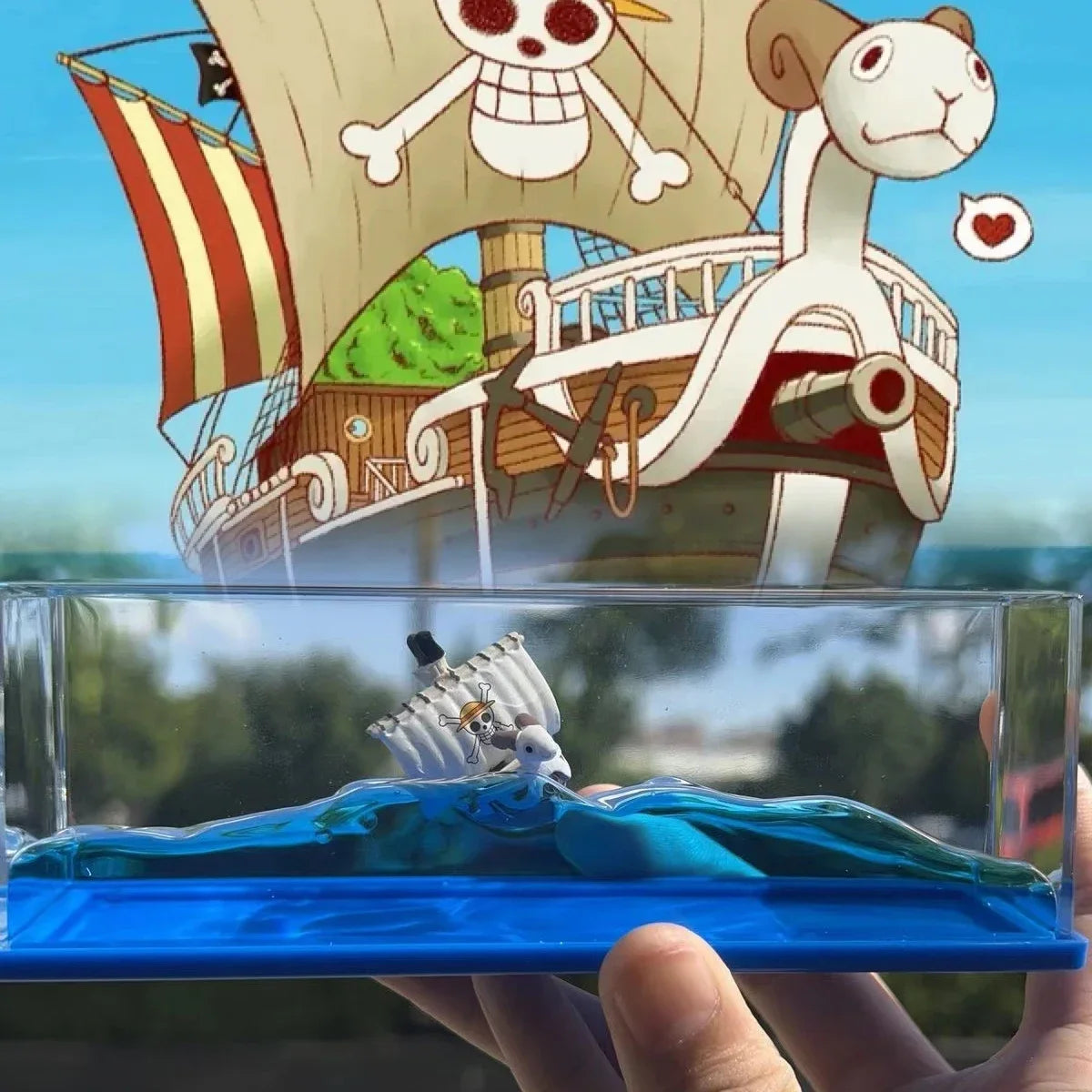 Going Merry/Thousand Sunny Floating Boat - ONE PIECE