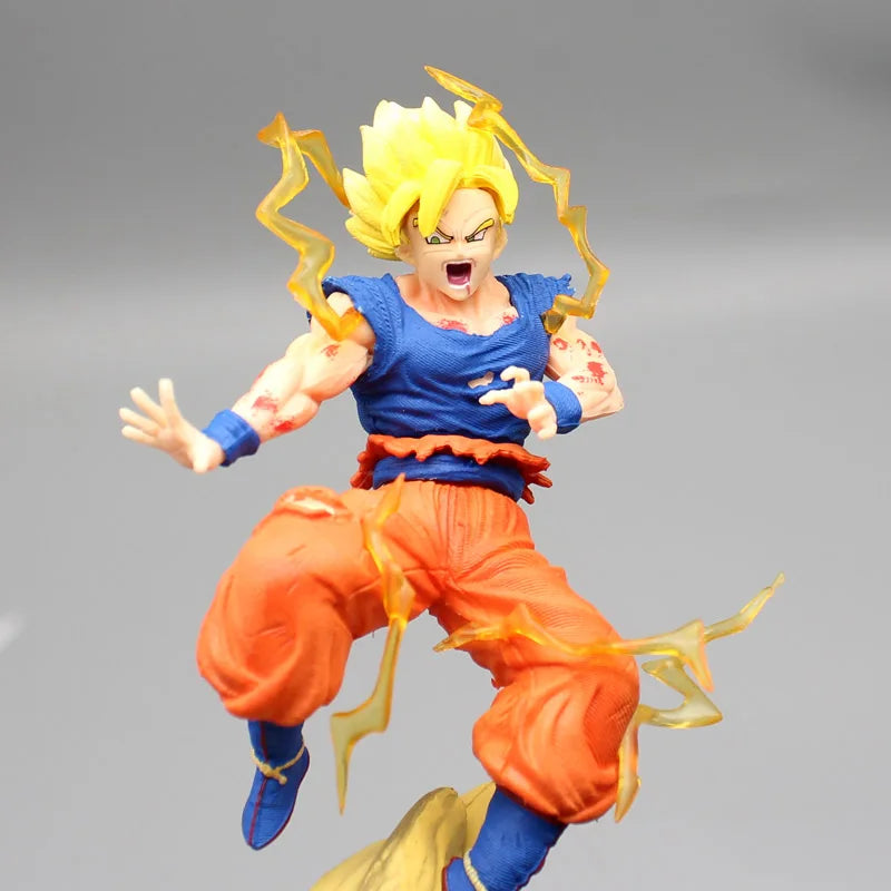 Figurine Duo Goku VS Buu