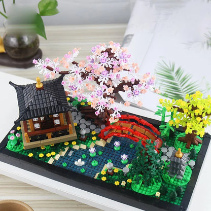 Jeu de construction LEGO temple japonais