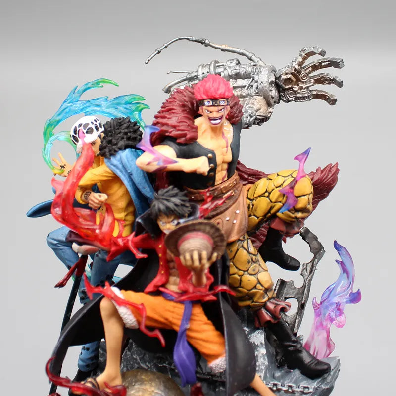 Figure of Luffy Law and Kidd COLLECTOR'S EDITION