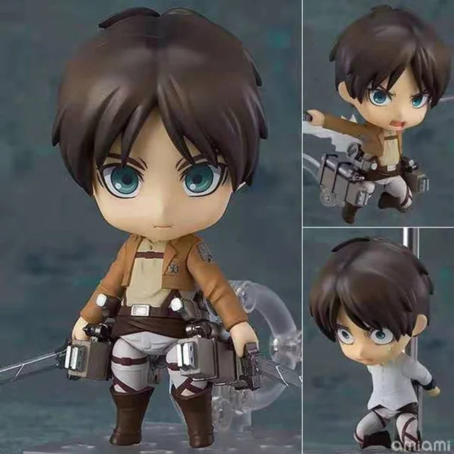 FIGURINE CHIBI DE EREN JAGER 10CM