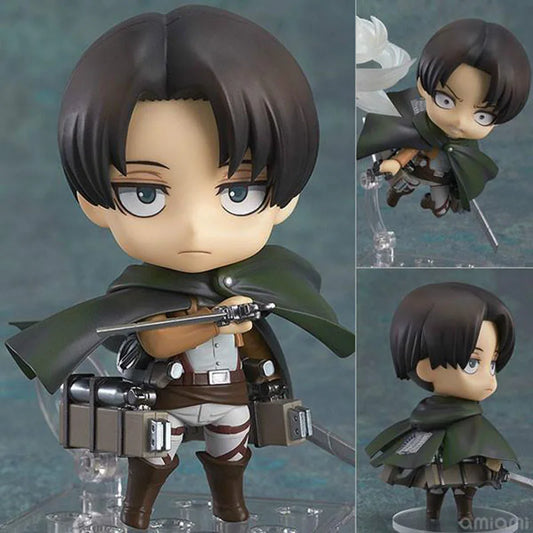 FIGURINE CHIBI DE LEVI ACKERMAN 10CM